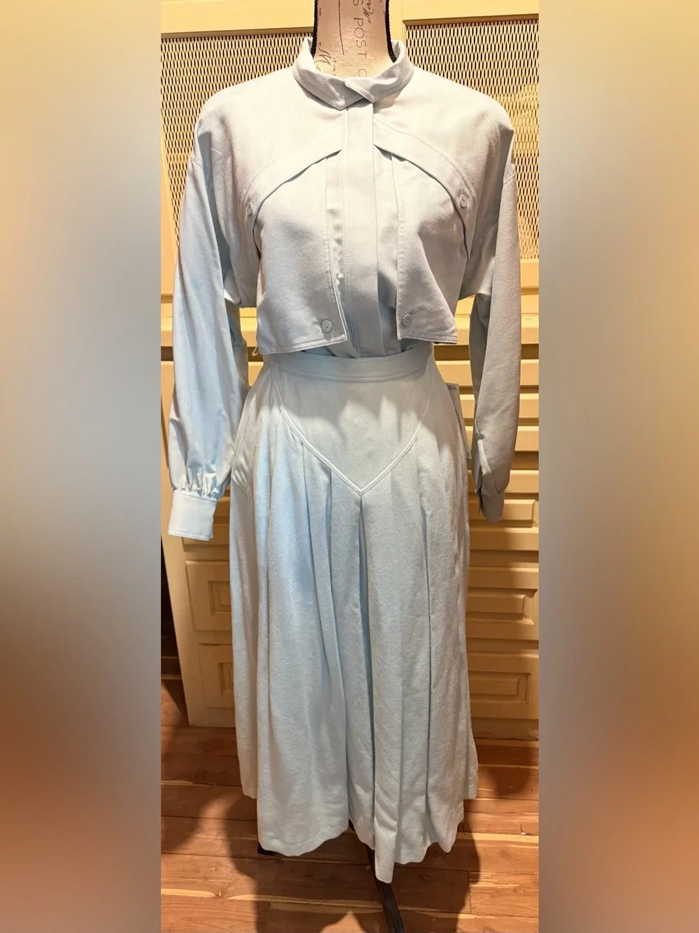 NWT VTG Escada by Margaretha Ley 3Pc Virgin Wool Suit Set